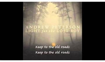 You\'ll Find Your Way en Lyrics [Andrew Peterson]