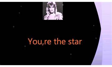 You’re the Star en Lyrics [Rod Stewart]