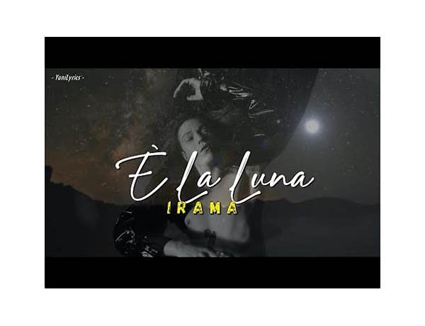 È La Luna it Lyrics [Irama]