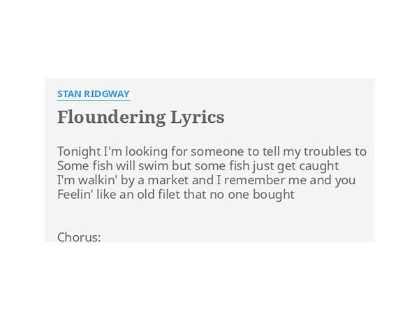 ​floundering en Lyrics [HXSTAGE]