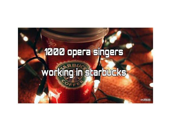 1,000 Opera Singers Working in Starbucks en Lyrics [Voka Gentle]