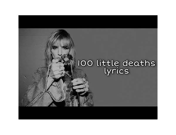 100 Little Deaths en Lyrics [Juliet Simms]