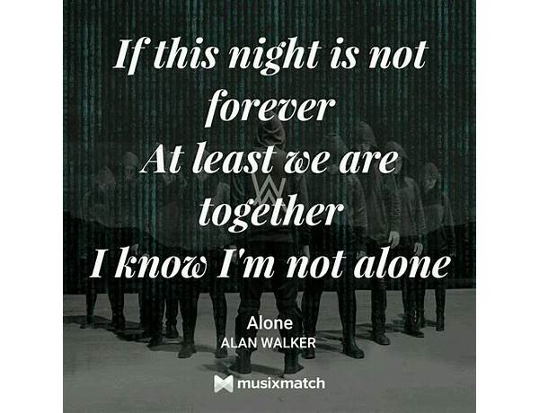 ALONE en Lyrics [GUN$O]