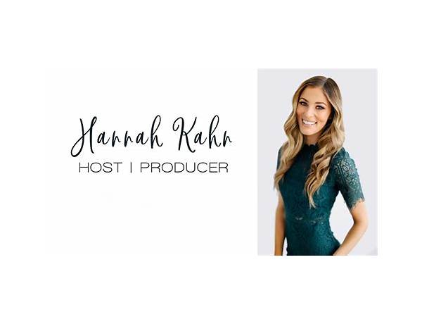 Additional Vocals: Hannah Kahn, musical term