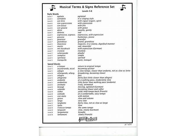 Album: 10:18, musical term