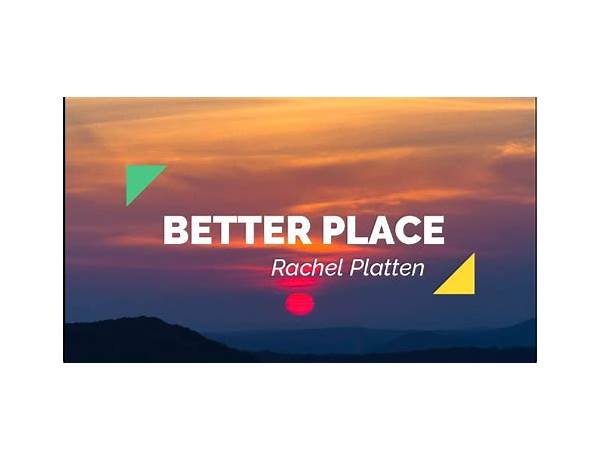 Album: A Better Place, musical term