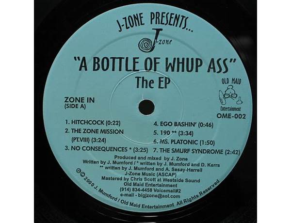 Album: A Bottle Of Whup-Ass (The EP...), musical term