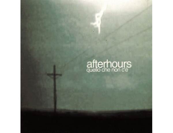 Album: AfterHours, musical term