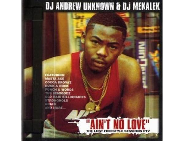 Album: Ain't No Love: The Lost Freestyle Sessions Pt. 2, musical term