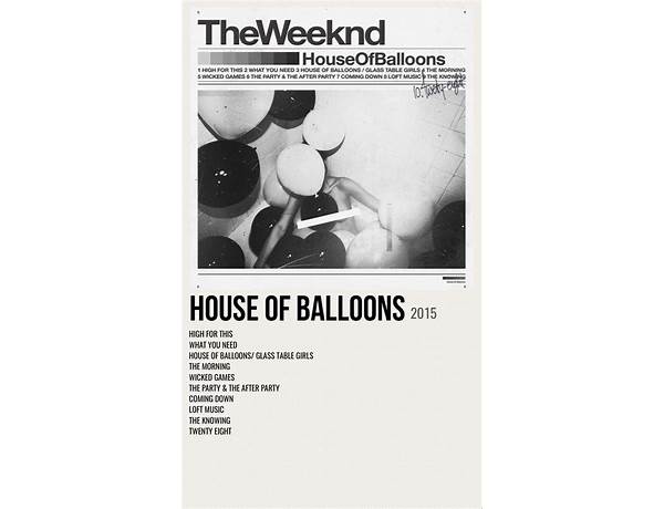 Album: Balloons, musical term