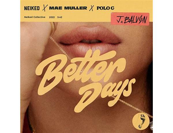 Album: Better Days, musical term