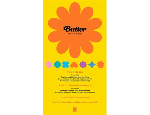 Album: Butter, musical term