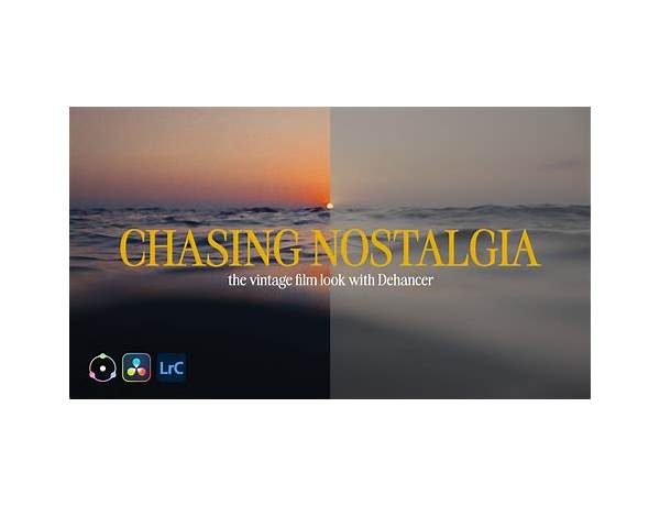 Album: Chasing Nostalgia, musical term