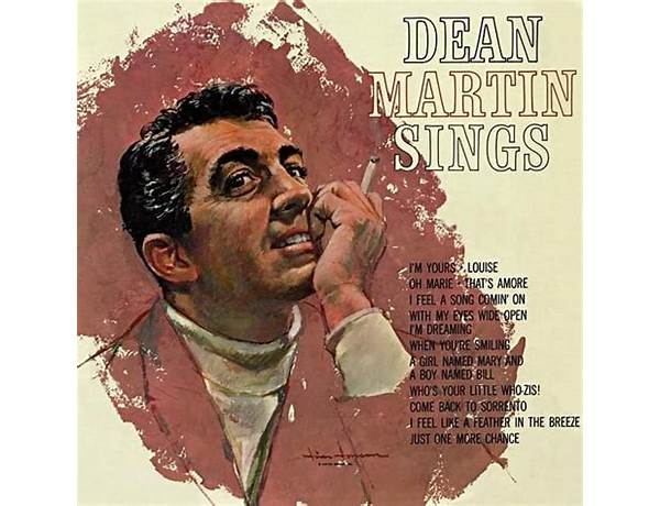 Album: Dean Martin Sings, musical term
