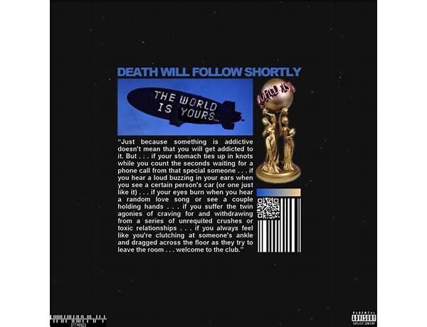 Album: Death Will Follow Shortly, musical term