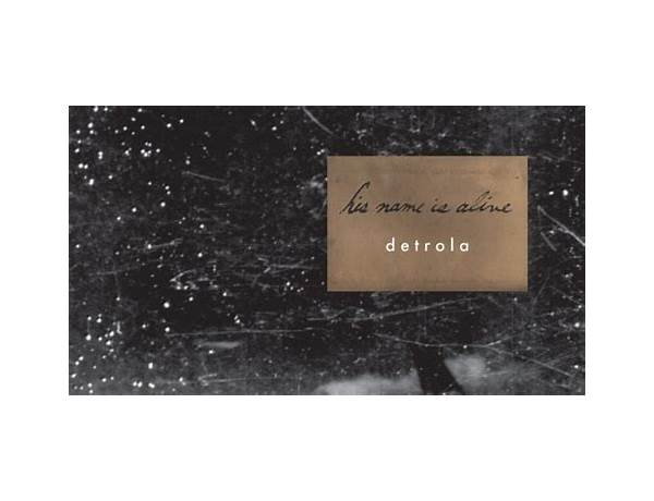 Album: Detrola, musical term