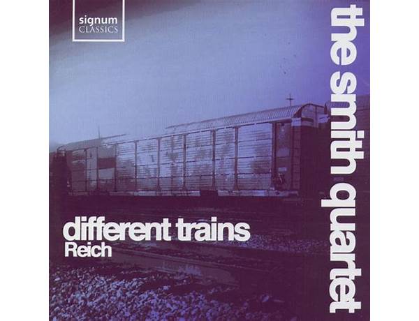 Album: Different Trains, musical term