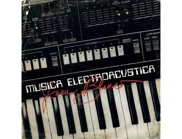 Album: Elektracustika, musical term