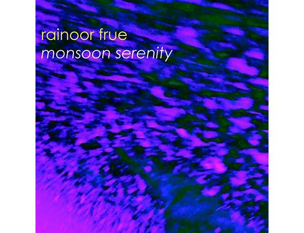 Album: European Monsoon, musical term