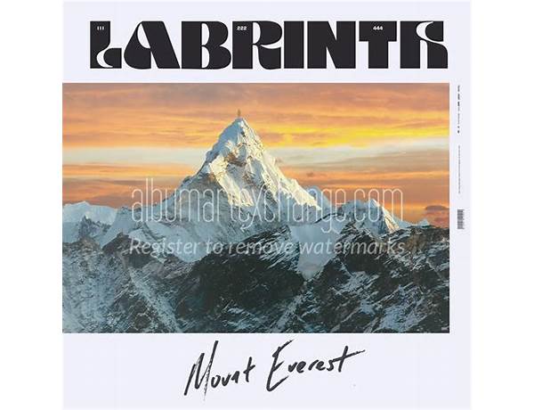 Album: Everest, musical term