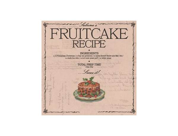 Album: Fruitcake, musical term