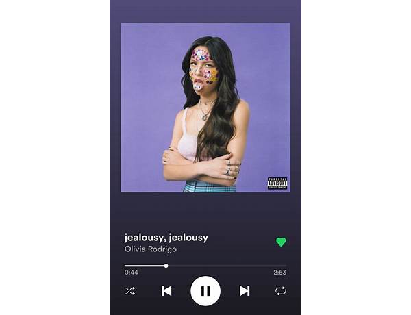 Album: Jealousy, musical term