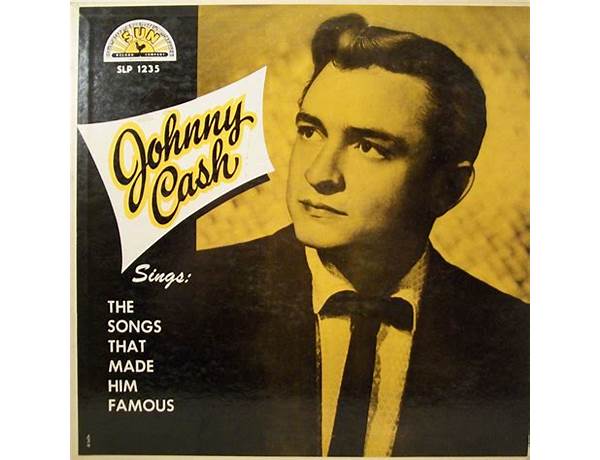 Album: Johnny Cash Sings The Songs That Made Him Famous, musical term