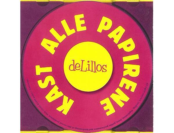 Album: Kast Alle Papirene, musical term