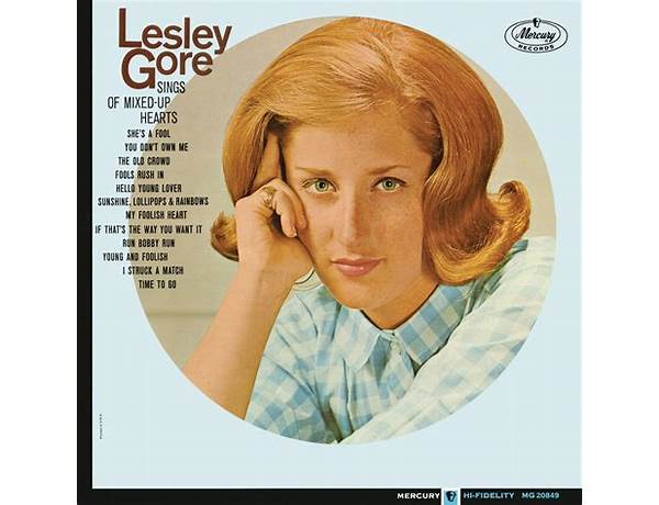 Album: Lesley Gore Sings Of Mixed-Up Hearts, musical term