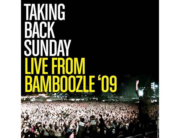 Album: Live From Bamboozle ’09, musical term