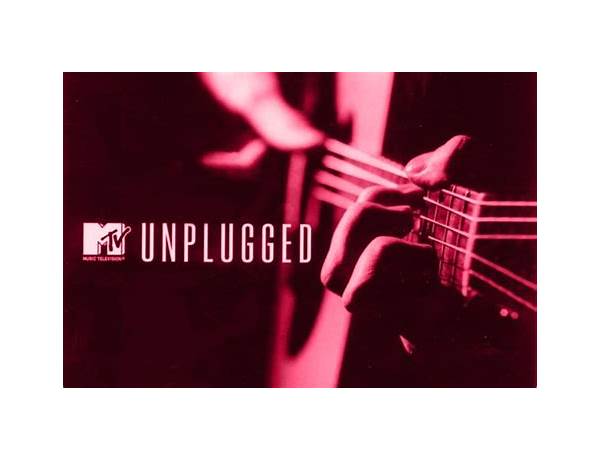 Album: MTV Unplugged, musical term