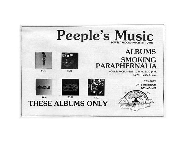 Album: Paraphernalia, musical term