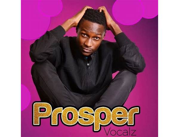 Album: Prosper, musical term