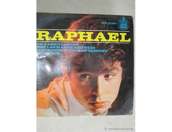 Album: Raphaël (Ed. Española), musical term