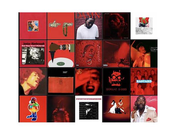 Album: Red, musical term