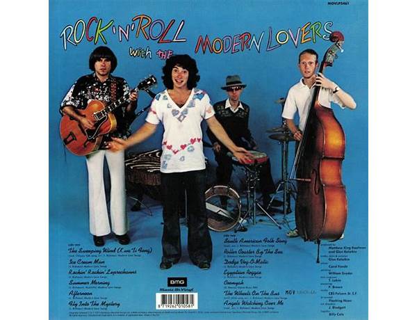 Album: Rock 'n' Roll With The Modern Lovers, musical term