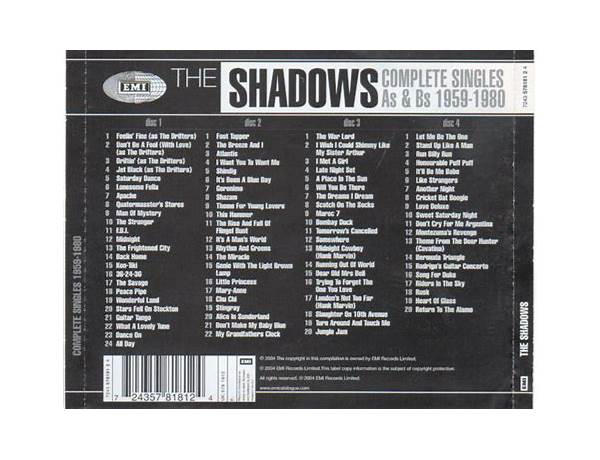 Album: Shadows, musical term