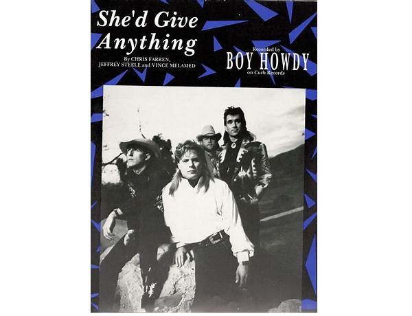 Album: She'd Give Anything, musical term