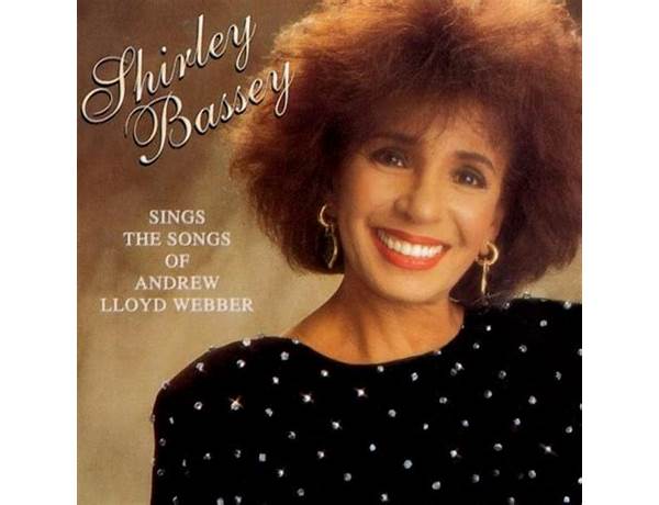 Album: Shirley Bassey Sings The Songs Of Andrew Lloyd Webber, musical term