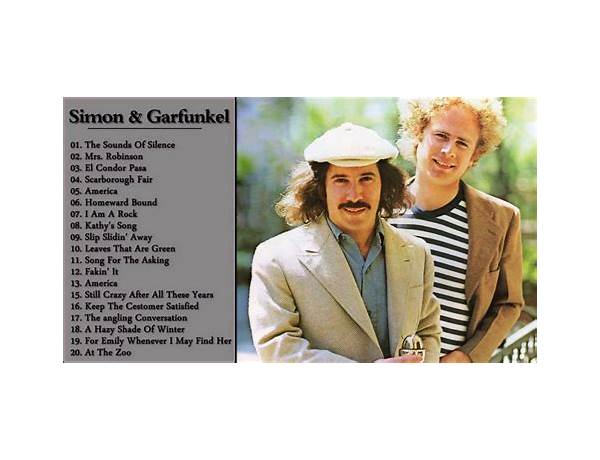 Album: Songs For Simon, musical term