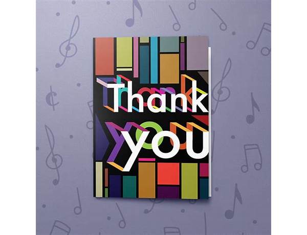 Album: Thank You, musical term