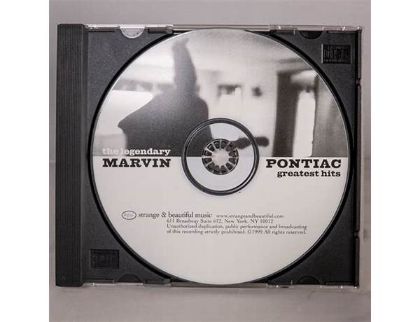 Album: The Legendary Marvin Pontiac: Greatest Hits, musical term