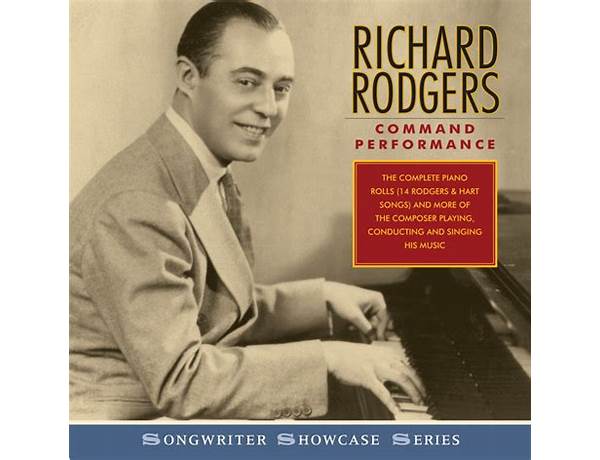 Album: The Songs Of Richard Rodgers, musical term