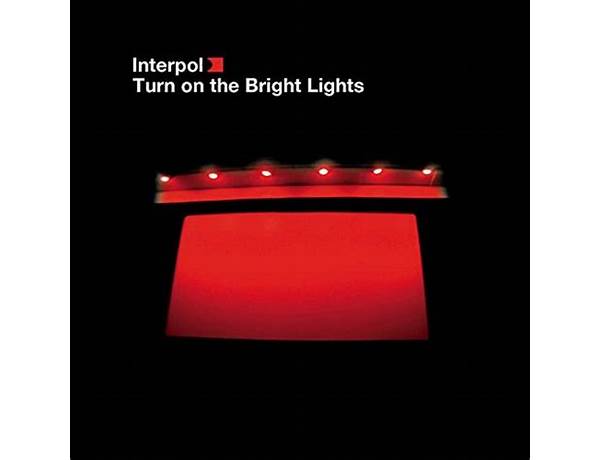 Album: Turn On The Lights, musical term