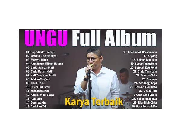 Album: UNGA, musical term