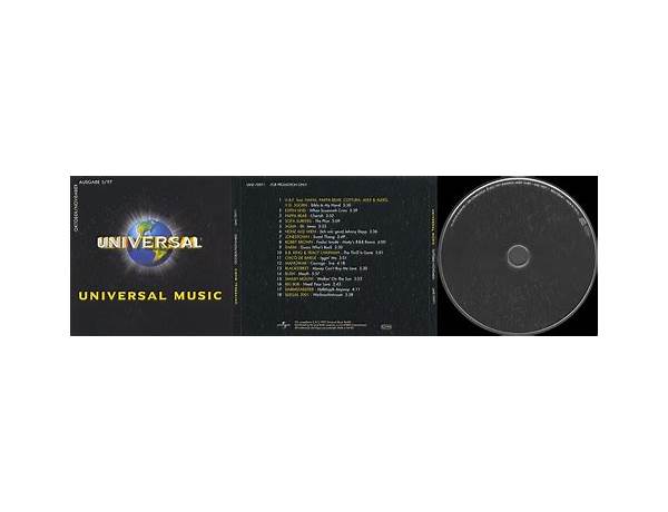 Album: Universal, musical term