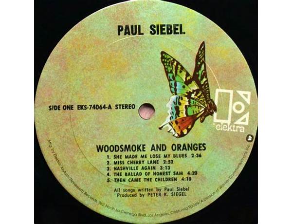 Album: Woodsmoke And Oranges, musical term