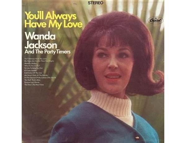 Album: You’ll Always Have My Love, musical term