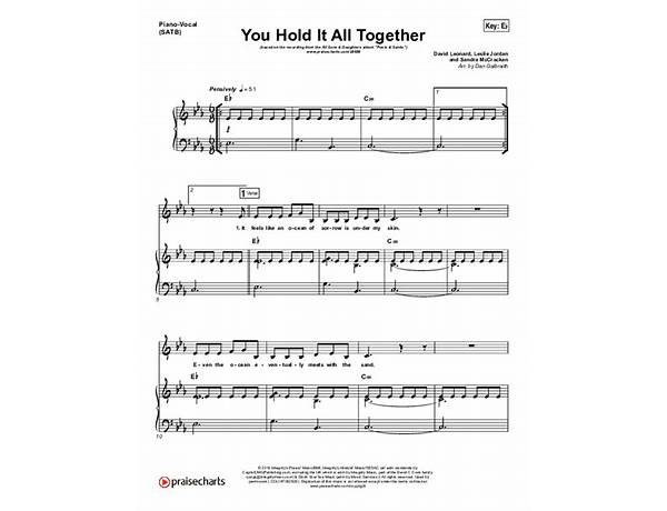 Album: You Hold It All, musical term