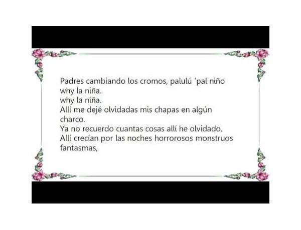 Allí es Lyrics [Ismael Serrano]